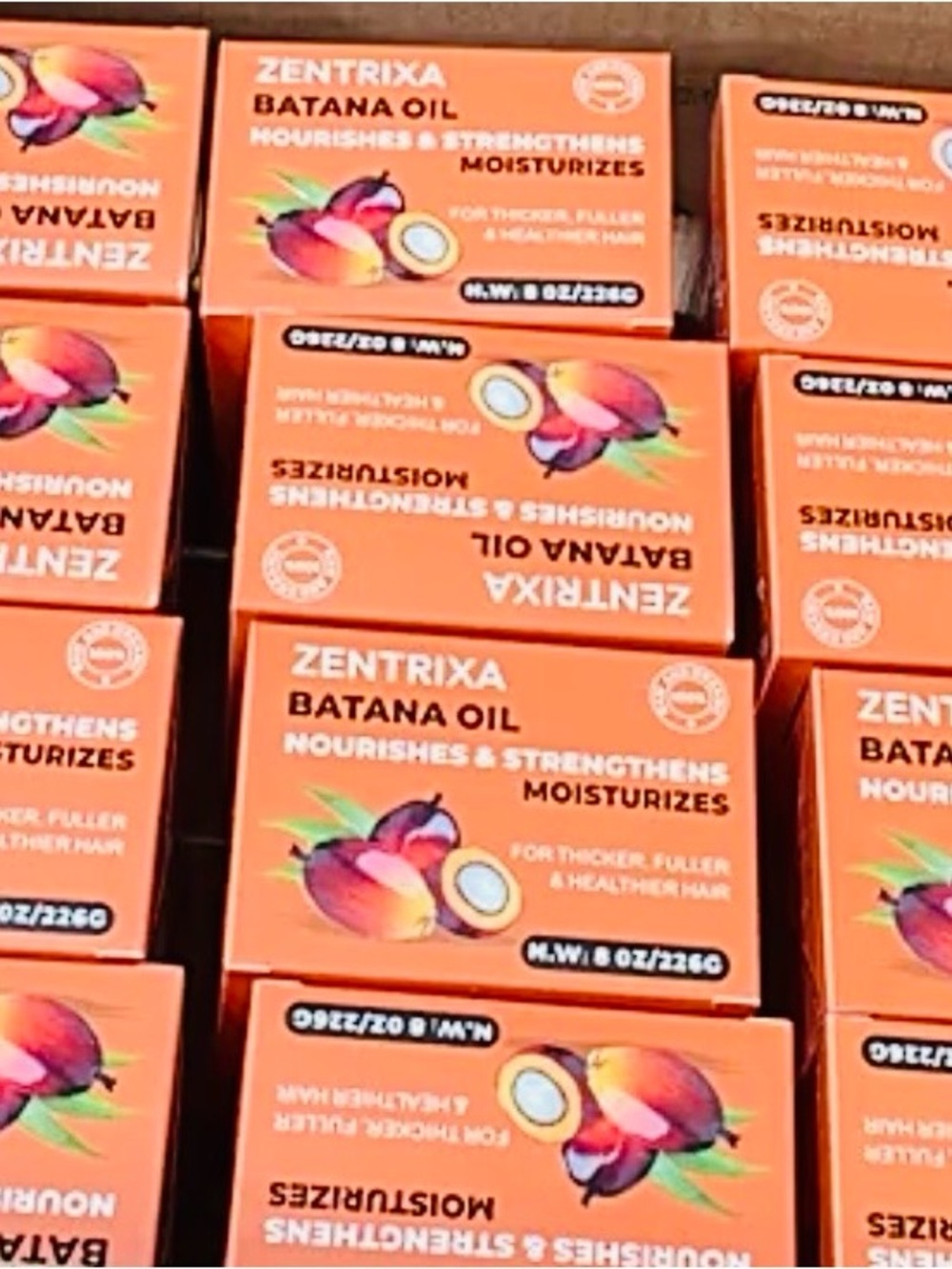 Zentrixa Batana Oil - Nourishing Moisturizer (Orange)